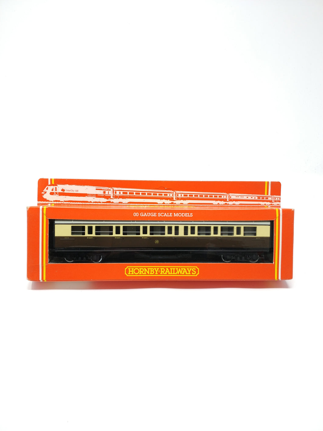 HORNBY RAILWAYS GWR Composite Coach (Chocolate/Cream) R.456