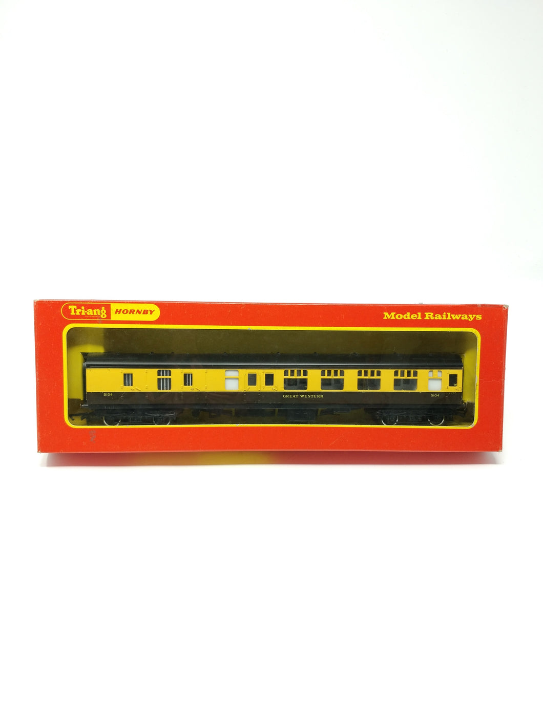 TRI-ANG HORNBY Brake 3rd. Class Coach (G.W.R.) With Seating R.744