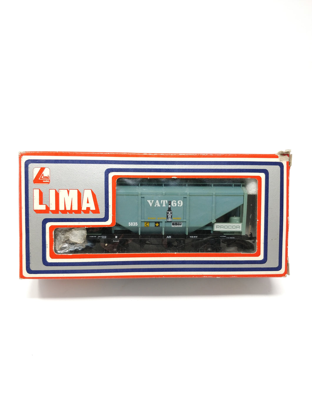 LIMA VAT 69 Whisky Procor Grain Hopper Wagon 305650W