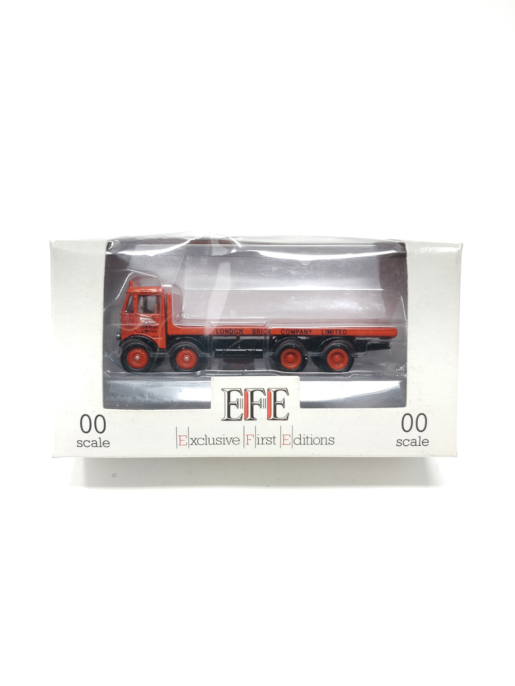 EFE AEC Mammoth Major 4 Axle Flatbed Truck - London Brick Co 10402